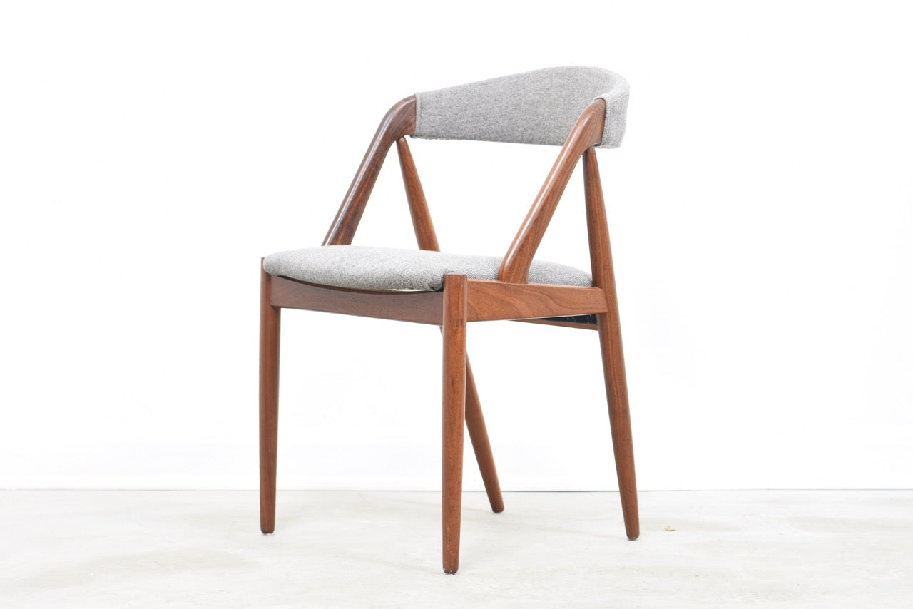 Set of four teak chairs by Kai Kristiansen