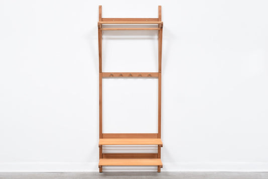 1970s Swedish hang-all in oak + pine