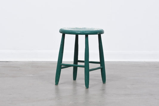 1950s chiselled Swedish stool