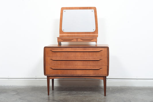 1950s Danish dresser by Johannes Andersen in teak