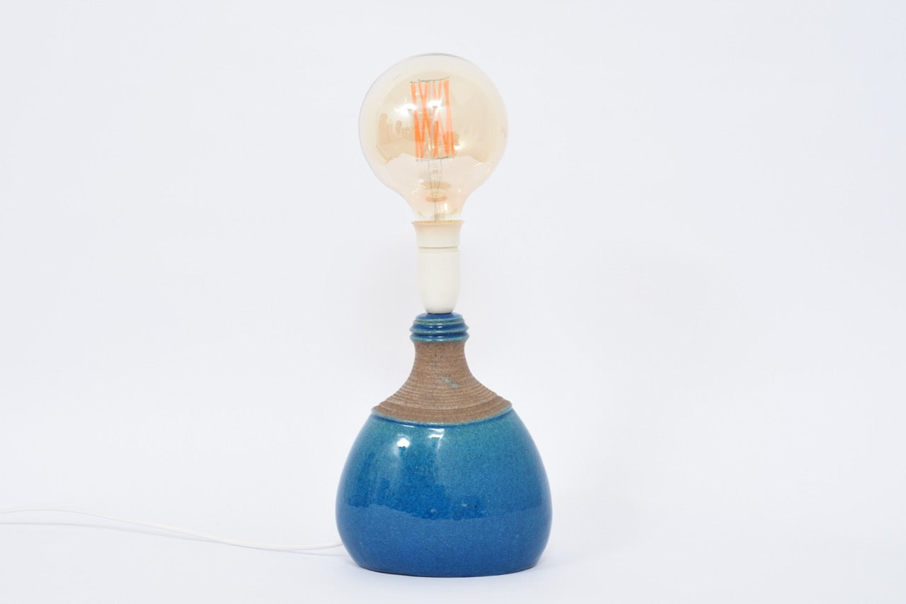 1960s ceramic table lamp by Kähler
