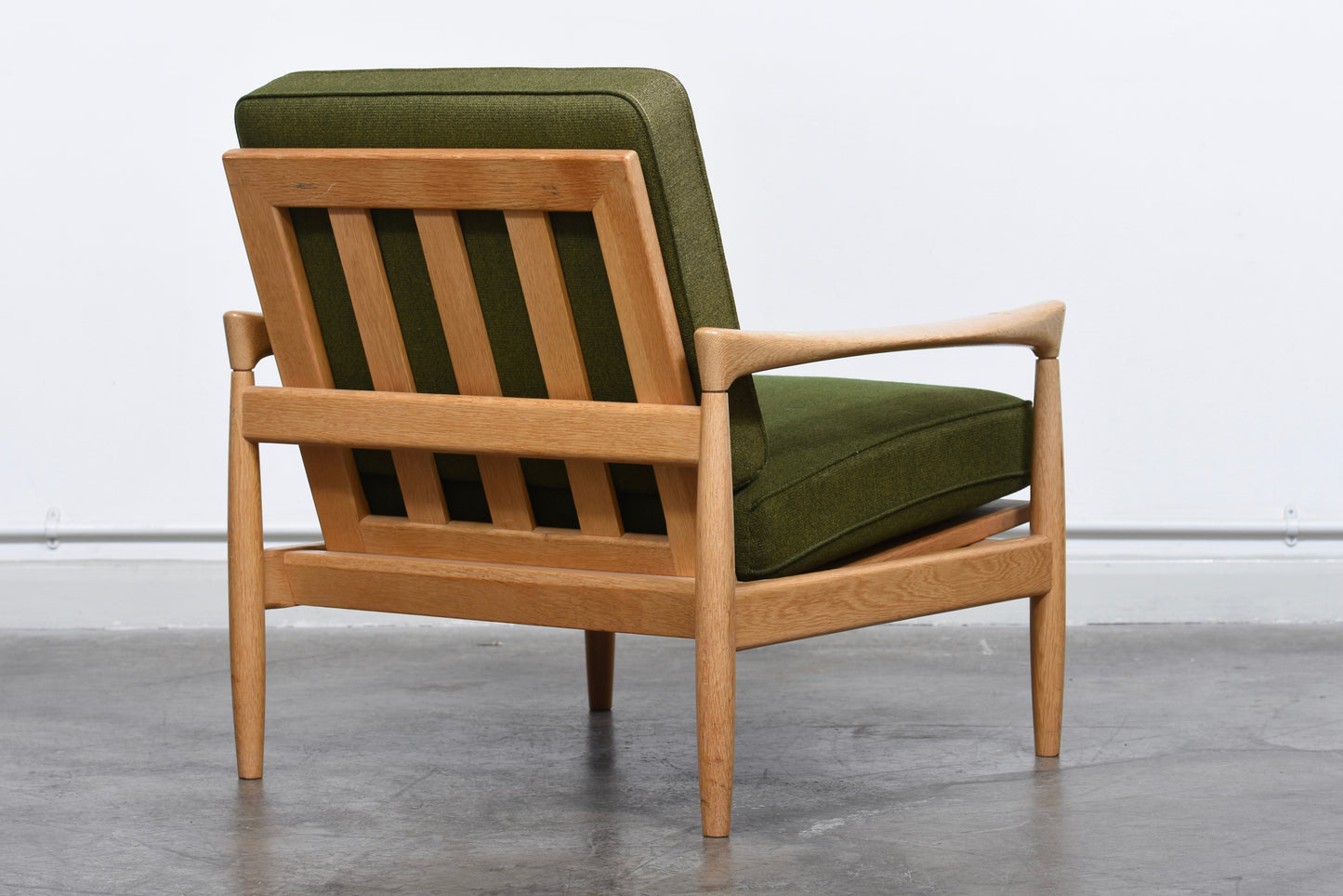 Oak lounge chair by Eric Wørts