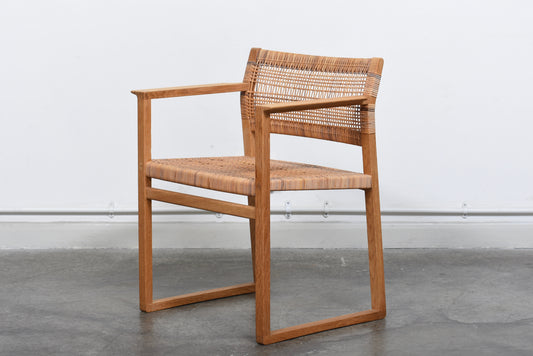 Oak + cane armchair by Børge Mogensen