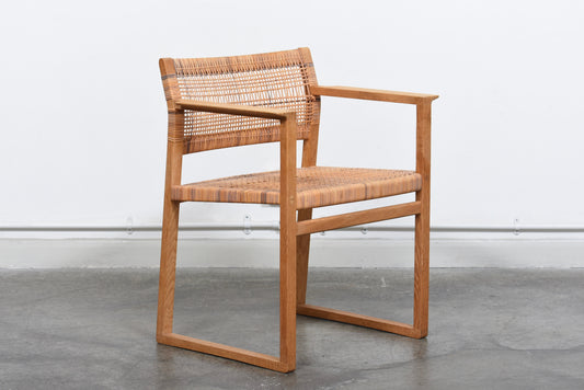 Oak + cane armchair by Børge Mogensen