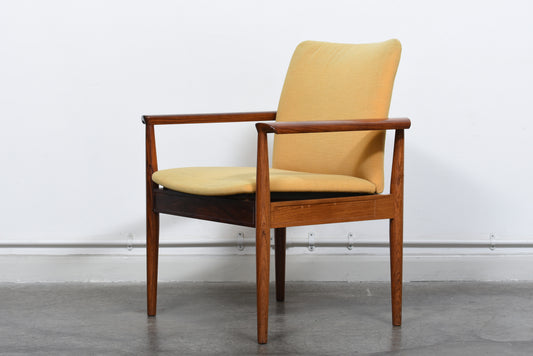 Diplomat armchair by Finn Juhl in rosewood