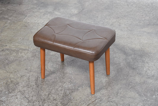 Skai foot stool with beech legs