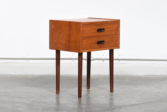 Pair of 1960s Danish bedside tables