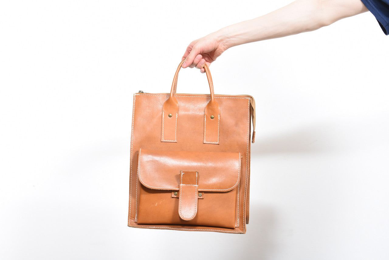 Vintage leather hand bag