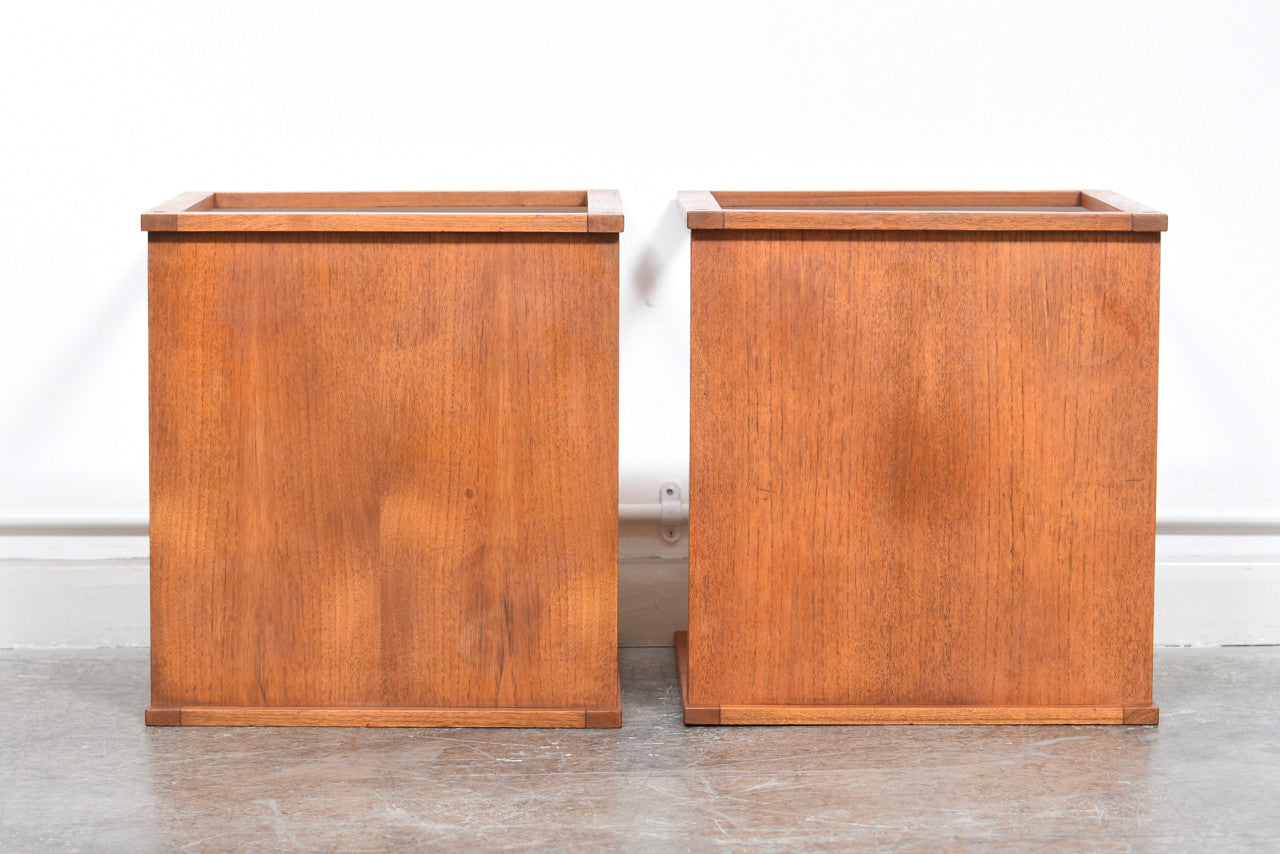 Teak side table