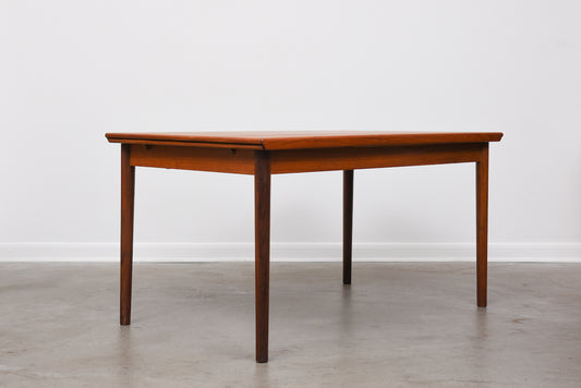 1960s extending dining table in teak