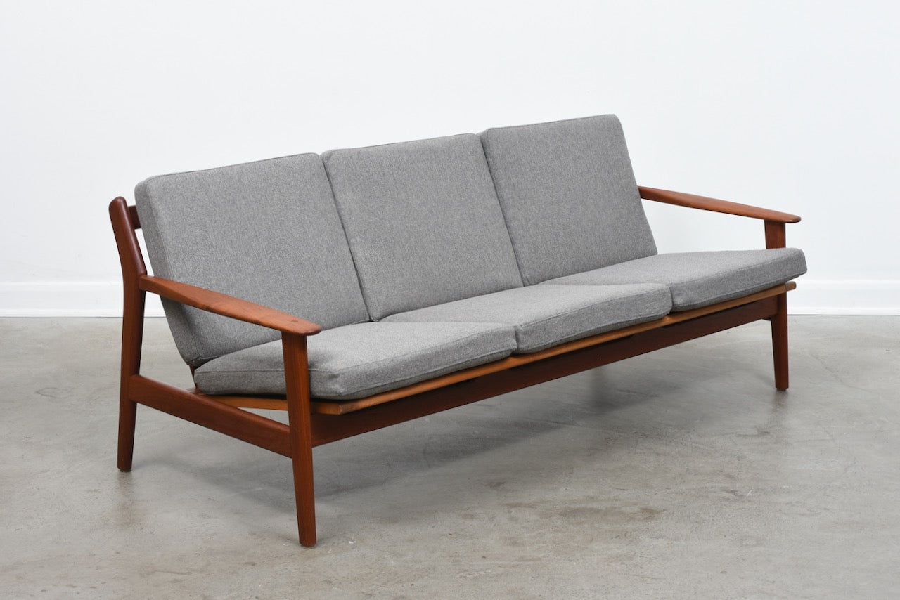 1960s teak sofa by Poul Volther