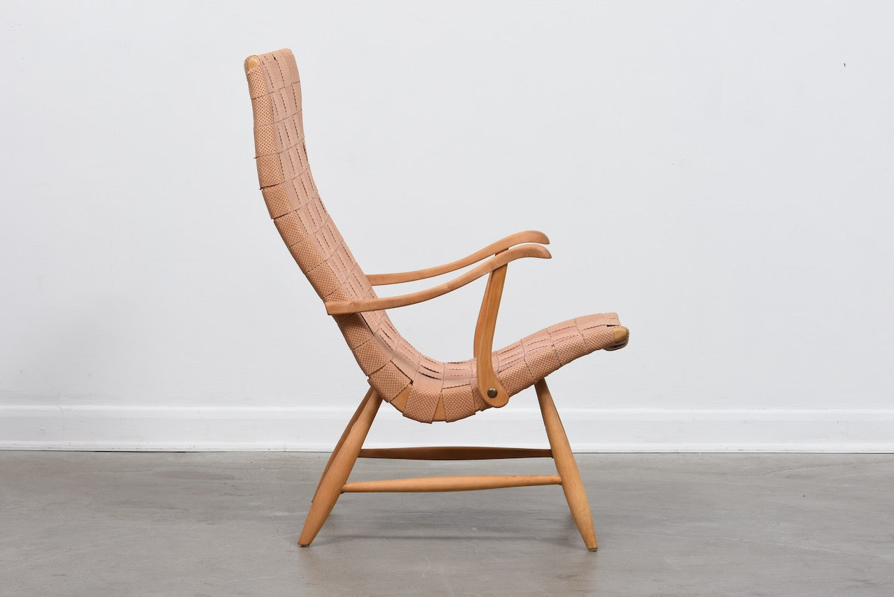 1940s lounge chair by Yngve Ekström