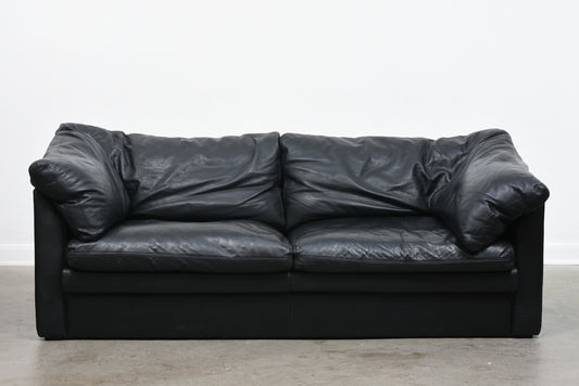 1980s leather sofa by Stouby