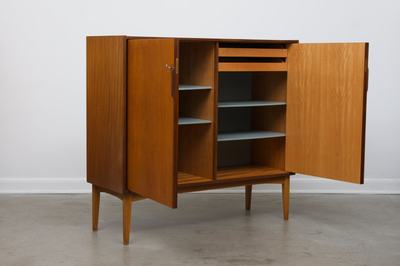 1960s Swedish teak storage cabinet