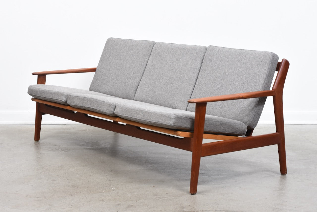 1960s teak sofa by Poul Volther