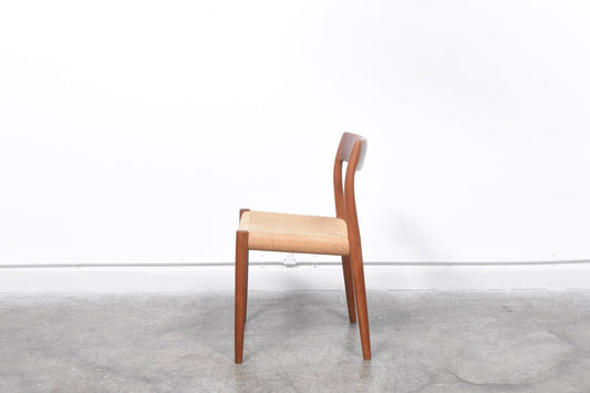 Teak chair by J.L. Møller