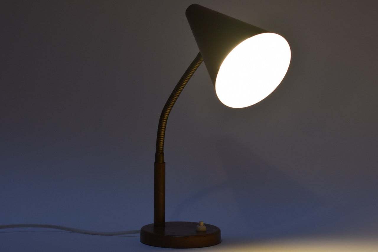 1950s Danish table lamp