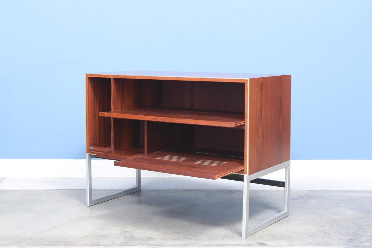 Rosewood hi-fi stand by Bang & Olufsen