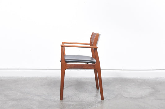 Teak chair by Eric Buch