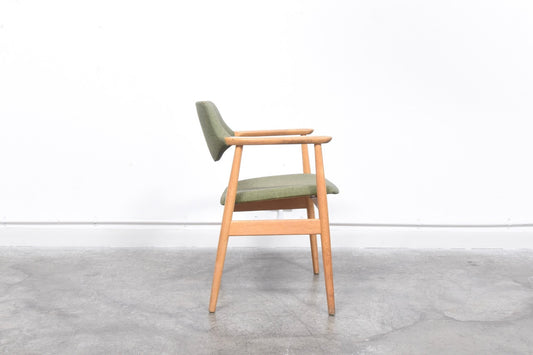 Oak desk chair by Erik Kirkegaard