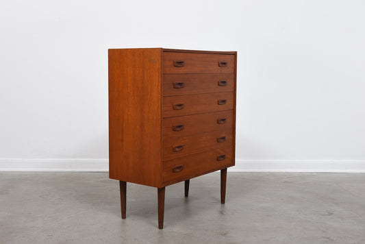 1960s Danish chest of drawers