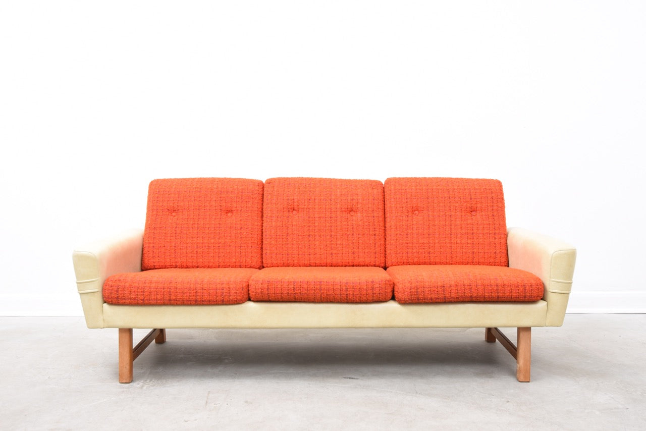 1970s Norwegian three seat sofa