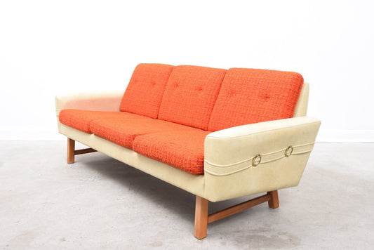 1970s Norwegian three seat sofa