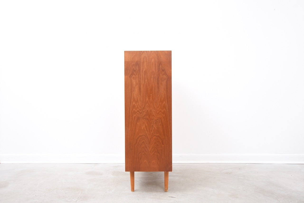 Teak storage cabinet