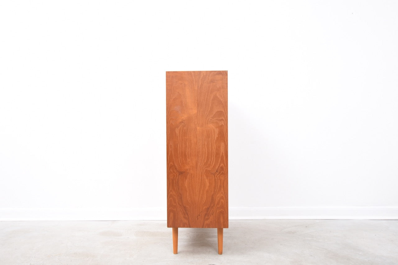 Teak storage cabinet