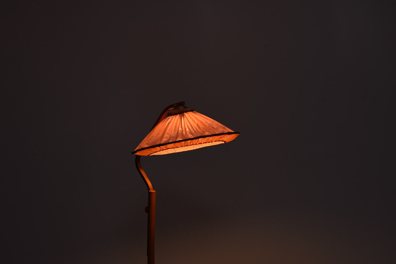 1970s Swedish floor lamp with shade