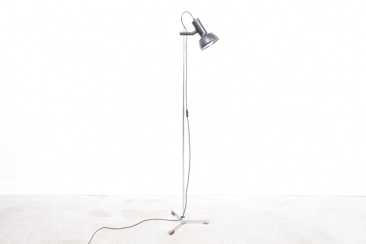 Floor lamp on tripod base