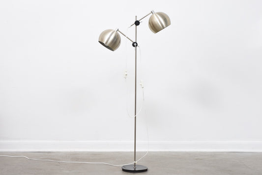 Vintage twin-headed floor lamp by HEMI