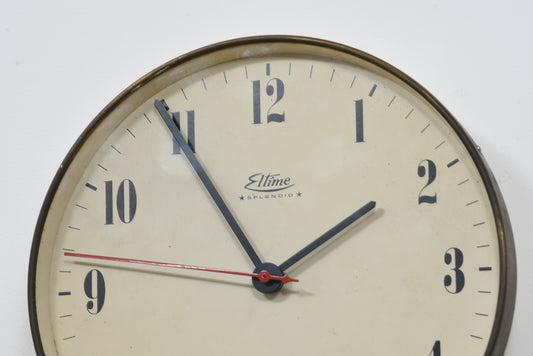 Vintage wall clock by Eltime