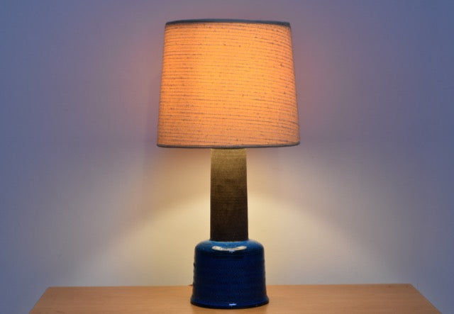 Ceramic table lamp by Kähler