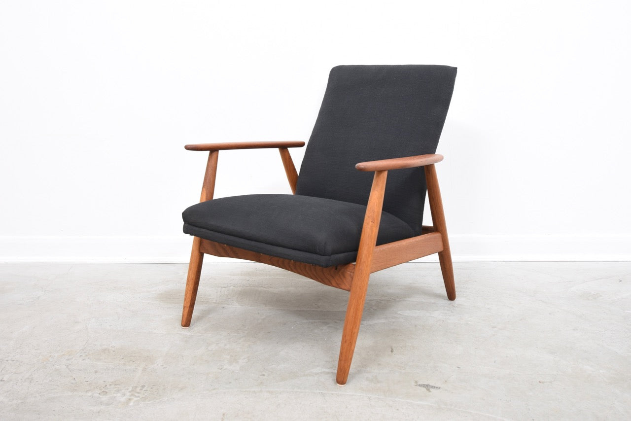 Teak + oak lounge chair by Søren Ladefoged