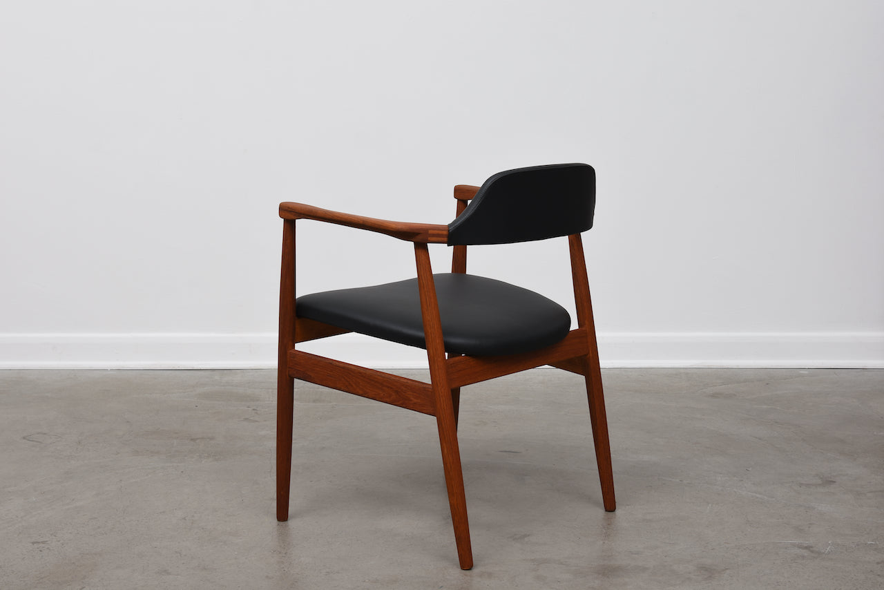 1960s Danish teak armchair