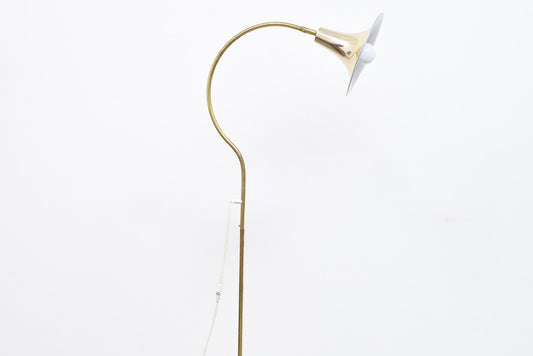 1970s brass floor lamp by Börje Claes