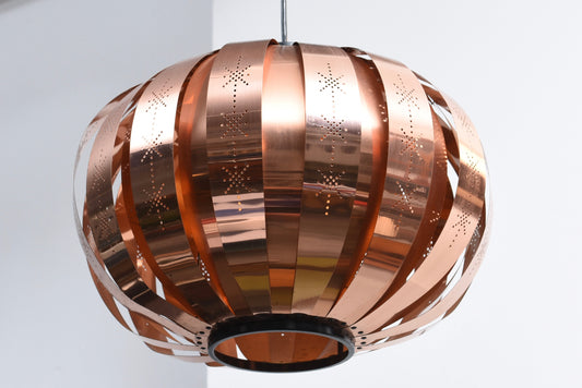 Copper ceiling light by Coronell
