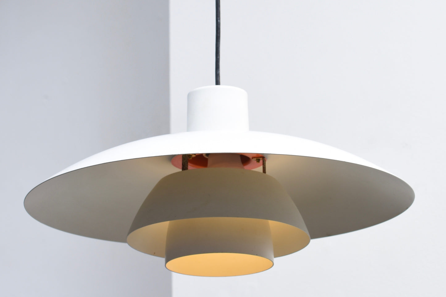 Vintage PH4/3 ceiling light by Poul Henningsen