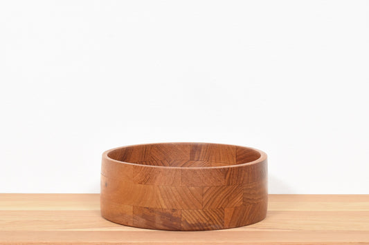 Teak bowl