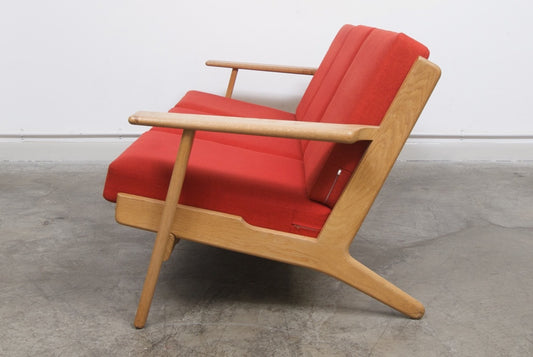 GE-290 three seat sofa by Hans Wegner