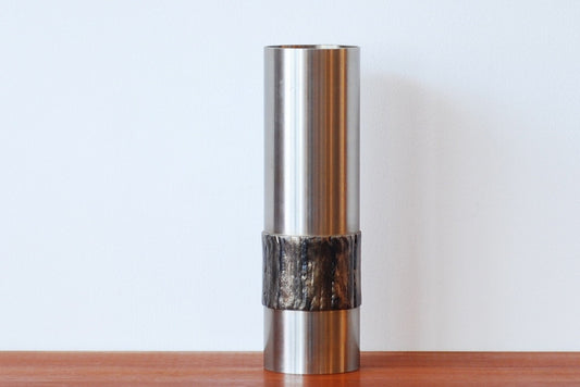 Stainless steel vase