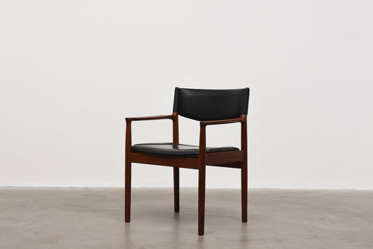 Teak armchair by Erik Wørts