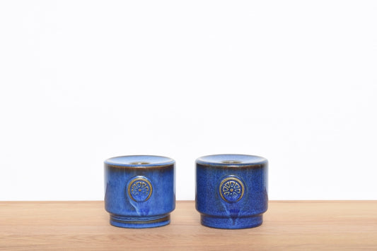 Pair of candle holders by Søholm