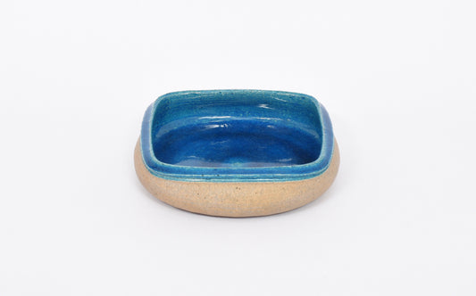 Squared stoneware bowl by Kähler