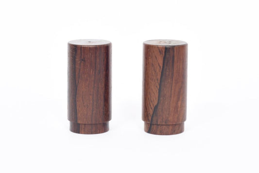 Rosewood salt & pepper shakers