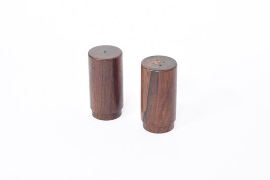 Rosewood salt & pepper shakers