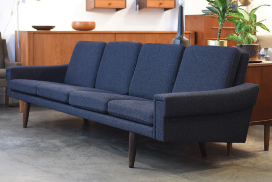 Just in: 1960s four seat sofa w/ new upholstery