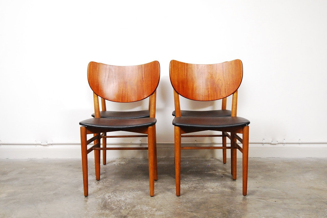 Set of dining chairs by Nils & Eva Koppel