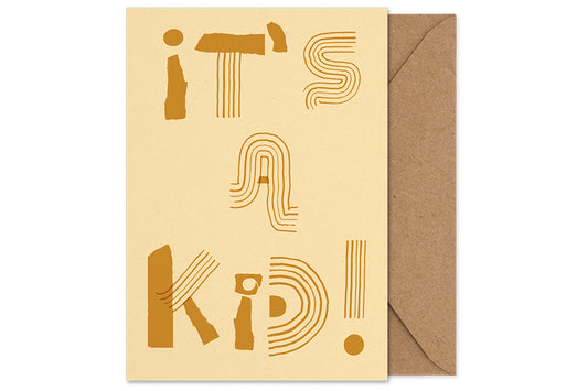 It's a Kid art card by All The Way To Paris - A5